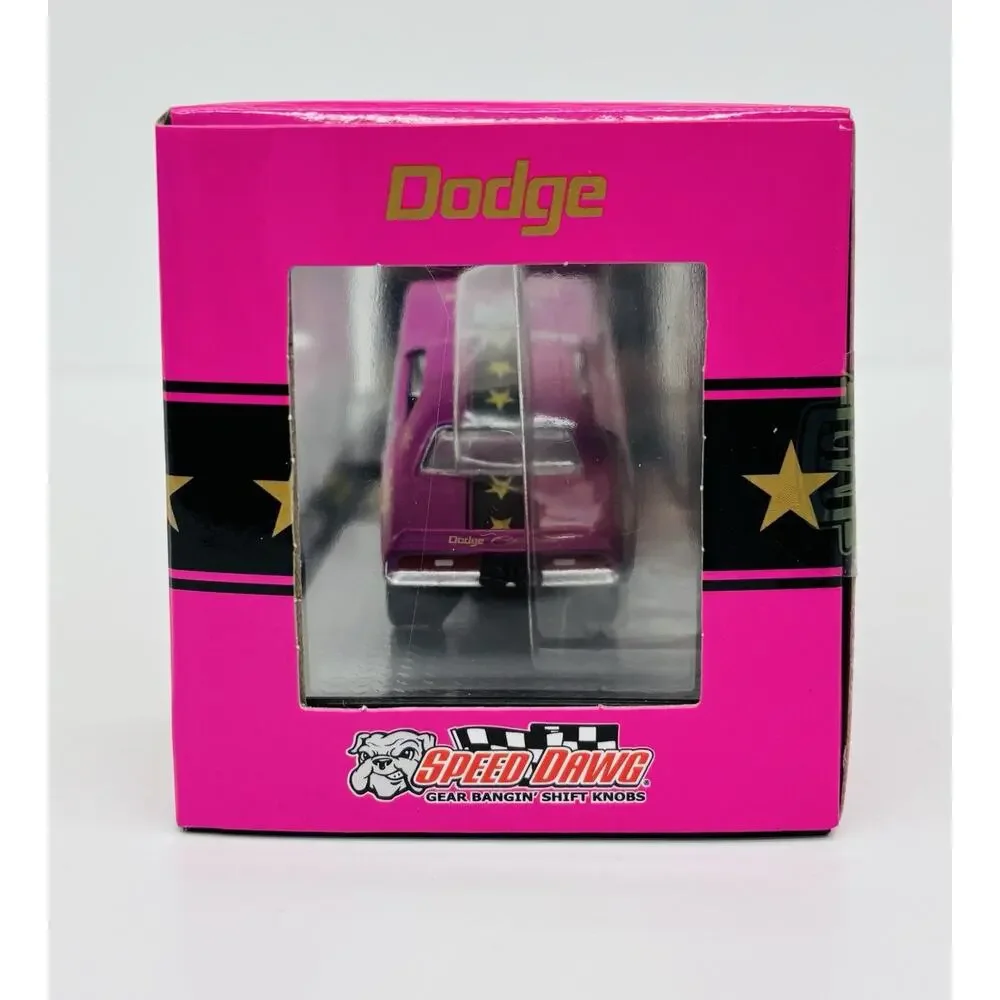 M2 Machines Speed Dawg '71 Dodge Challenger Funny Car w/ '66 COE Hauler Pink NIB